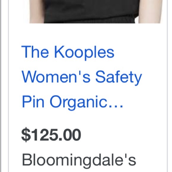 The Kooples Jersey & Pins T - Picture 9 of 10